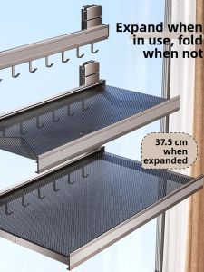 XUNHUAI | Invisible Folding Expandable Balcony Drying Rack