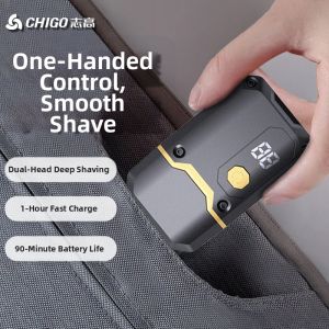 Chigo | Electric Shaving Razor for Men with Oscillating Blades Water-Resistant and Portable