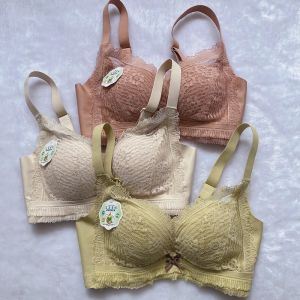 Authentic 9331 Small Chest AB Medium Thickness 1cm Argy Wormwood Lining Cotton Non-Side Bone Push up Intimates Breast Holding Adjustable Bra