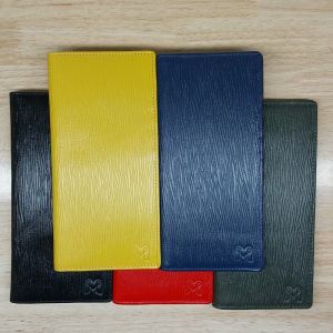 Ví cầm tay nam nữ da bò ví dài size 18cm cao cấp chính hãng Men Leather M82V3R3 wallet women hàng hiệu quà tặng sang trọng da thật full hộp