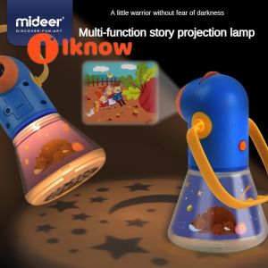 I know MiDeer Kids Projector Storybook Torch Story Torchlight Handheld Bedside Starry Light Lamp