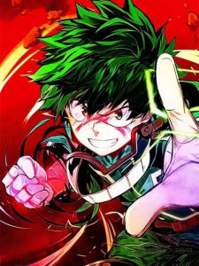 Bandai | My Hero Academia 5D Full Round Drill Diamond Painting DIY Mosaic Frameless Home Wall Art Decoration Holiday Gifts