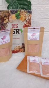 GARAM HIMALAYA ORIGINAL / GARAM SEHAT HIMALAYAN SALT/ PINK SALT  100% ALAMI KUALITAS PREMIUM uk. POUCH untuk KESEHATAN / RESEP & CAMPURAN RESEP JSR