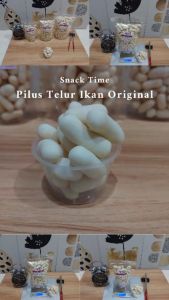Snack Time Pilus Telur Ikan Original 100 Gram