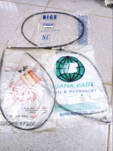 paket komplit kabel tali gas tali rem dan choke Yamaha v75 v80 ss super deluxe robot