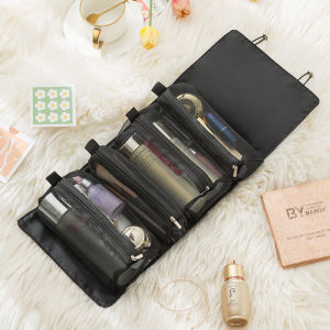 CHUSHE | Portable Large Capacity Makeup Brush Toiletry Bag