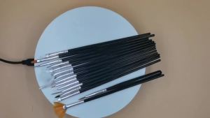 Bộ 15 Cọ Vẽ Chi Tiết Cao Cấp Dành Cho Tranh Thu Nhỏ & Vẽ Mô Hình Tương Thích Với Màu Acrylic Màu Nước Màu Dầu