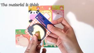 KAIHUA Sticky Notes Tempelan Kertas Memo Pad Karakter SS252