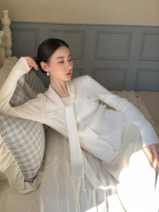 XXNING | Quần Áo Knitwear Giảm Cân Elegance Pháp Thu