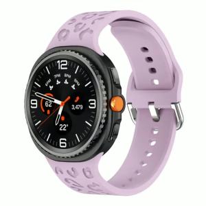 Silicone Band For Samsung Galaxy Watch 8 44mm 40mm Engraved Wristband Correa Bracelet Galaxy Watch 8 Classic 46mm Sport Strap