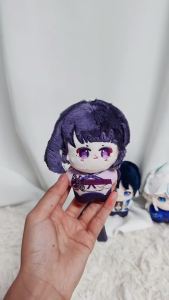 10cm Genshin Impact Plush Pendant Doll Toy Zhong Li Furina Scattered Soldier Xiao Soft Starfish Body Plush Fans Birthday Gifts