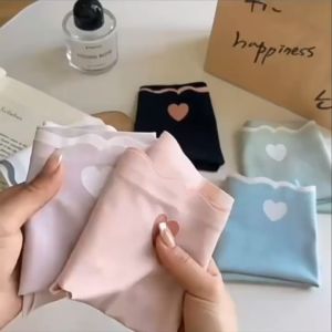 Quần lót nữ đúc su trái tim 405