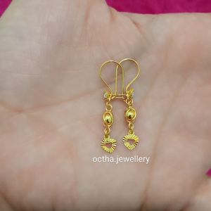 ANTING JURAI DEWASA PERAK 925 LAPIS MAS