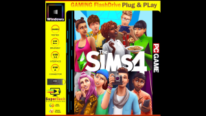 The Sims 4 Gaming USB Plug And Play. (Computer Desktop & Laptop)