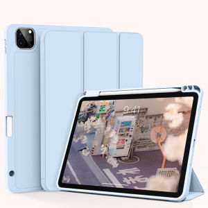 Zoyu | Tri-Fold Protective Case with Pen Slot Minimalist Design Premium Feeling
