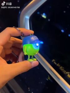 Monster Big Eye Mike Keychain: A Perfect Halloween Gift for Couples