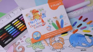 YPLUS Pnut -Man Clean Hand Coloring Set  - 12 colors and  24 colors