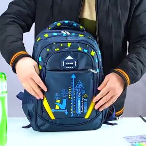 Tas Ransel Sekolah Anak Laki-laki SD Tebal Kids Backpack Bag Gendong Punggung Import Anti Air