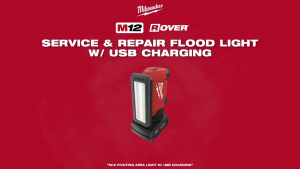 M12 Pivoting Area Light w/ USB Charging M12 PAL-0 Bare Tool Only No Battery