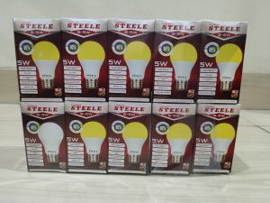BOHLAM LED / LAMPU LED KAWACHI STEELE CAHAYA KUNING PAKET 10PCS