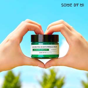 Some By Mi AHA BHA PHA 30 Days Miracle Cream for Skin Repair and Facial Comfort -acne treatment Skincare no