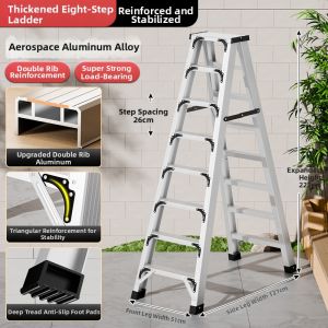 Aluminum Household Folding Extendable Ladder