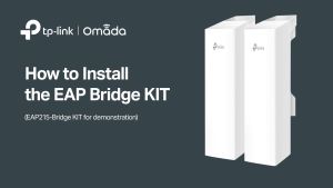 TP-LINK EAP215-Bridge KIT Wireless Bridge 5 GH 867 Mbps Long-Range Indoor/Outdoor Access Point