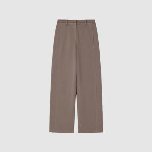ICICLE | Eco-friendly Yarn Mixed Cotton Yak Blend Knit Wide-leg Pants