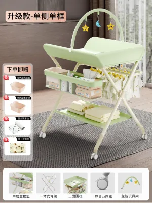 Multifunctional Folding Adjustable Diaper Changing Table