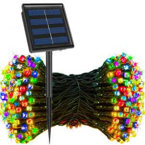 Fairy Lights Garland Led Outdoor Solar Powered String Lights 8Mode Garden Wedding Birthday Decoration Solar Lights Outdoor
