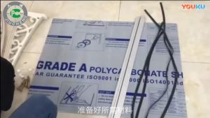 “Yadira”Awnings with brackets for outdoor rain shelters window awnings waterproof outdoor canopies