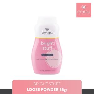 EMINA Bright Stuff Loose Powder 55g - Bedak Tabur