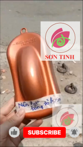 Sơn xịt nhũ vàng nhũ đồng đỏ Bosny 180