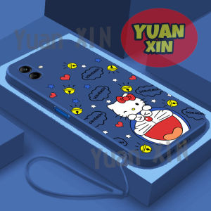 เคสโทรศัพท์ Samsung A06 เคสโทรศัพท์โดราเอมอนออกแบบซิลิโคนเปลือกอ่อน TPU เคสกันกระแทกปลอกป้องกันกล้อง