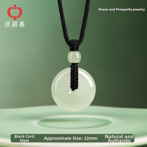 QINGXIANGTAI | Authentic Natural Nephrite Jade Pendant