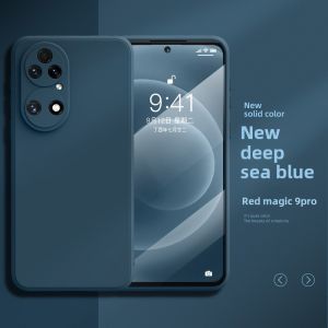 Ultra-Thin Silicone Phone Case for Red Magic 9 pro Nubia 10 pro Protective Cover Mens Soft Shell Pure Color High-End Sensation