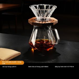 MONGDIO | Bộ Dụng Cụ Pha Cà Phê Tay V60