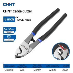 deli | 6/8/10 inch Professional Electrician Chromium Vanadium Steel Electric Cable Cutter Wire Stripper Pliers Hand Wire Cutting Tools