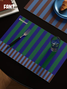 Cobb Image Medieval Dining Mat Heat Resistant Pad Waterproof Oil Proof Non-Washable Heat Protection Bowl Plate Cup Mat Luxury Sensation