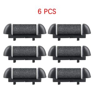 Kemei | 6PCS NEW Foot Care Tool Heads Pedicure Hard Dead Skin Callus Remover Refills Replacement Rollers Electric Foot File