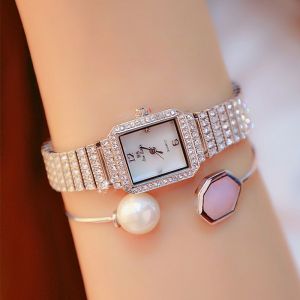 2024 New Arrival Genuine Goods BS Womens Watch Fashion Trendy Personalized Waterproof Full Diamond Accessible Luxury Ins Style TikTok Same Style