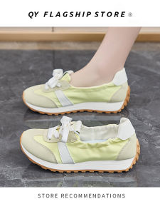 New Retro Breathable Lightweight Lace-up Training Ballet Casual Shoes