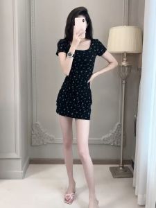 Gaun Mini Wanita Korea: Dress Pendek untuk Acara, Motif Bunga & Bodycon