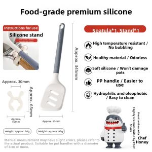 Mad Shark | Heat Resistant Food Grade Silicone Slotted Spoon
