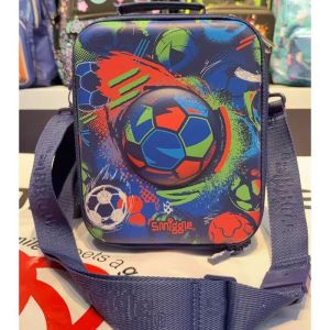 Smiggle Australia Hardshell Lunch Bag Children Double Layer Thermal Insulation Lunch Box Bag Crossbody for Primary And Middle School Students