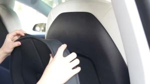 For Tesla Model 3 Model Y Seat Back Kick Protector Backseat Kick Mats for Kids Extra Organizer Pocket