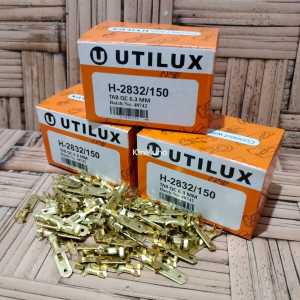 SKUN UTILUX GEPENG COWOK H-2832 / TERMINAL UTILUX GEPENG MALE COWO ORIGINAL H2832 ISI 150 PCS