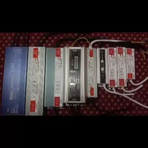 POWER SUPPLY OUTDOOR 12V 24V DC 300W 200W 150W WATERPROOF 6A 16A 25A 12VDC IP67 TRAFO ANTI AIR
