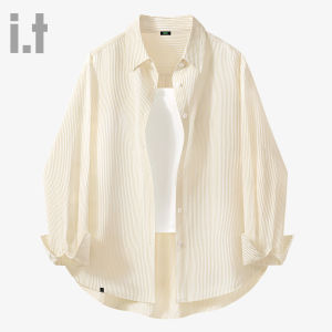 FINGERCROXX | High-Quality Cool Striped Shirt Thin Jacket
