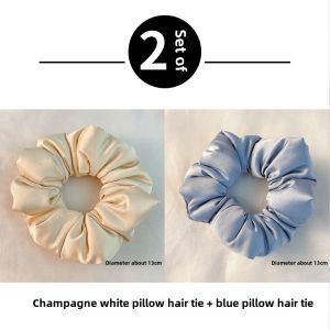 Silk Hair Ties for Sleeping High Elasticity Womens Style New 2025 Fashion Sensation Hair Bands Hair Accessories Fresh out